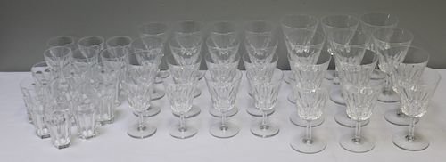 BACCARAT. Signed Grouping of Stemware.