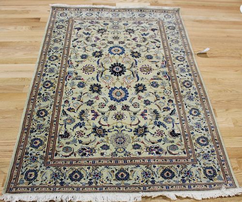 Vintage and Finely Hand Woven Area Carpet.