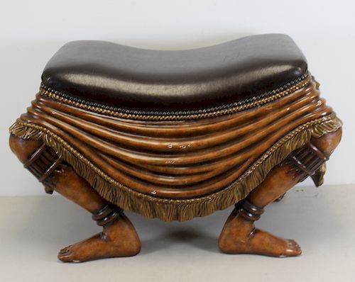 Theodore Alexander Decorative Leather Upholstered