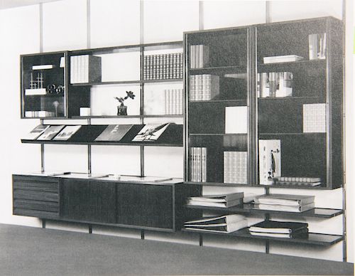 Osvaldo Borsani, 'E 22' shelving system, 1957
