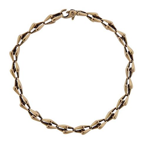Cartier 18k Gold Link Bracelet 