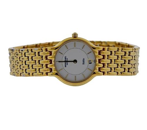 Raymond Weil Fidelio 18K Gold Plated Quartz Watch