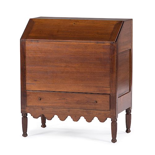 A Fine Sugar Desk in Cherry, Attributed to Kentucky