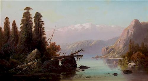 Harvey Otis Young, (American, 1840-1901), Donner Lake