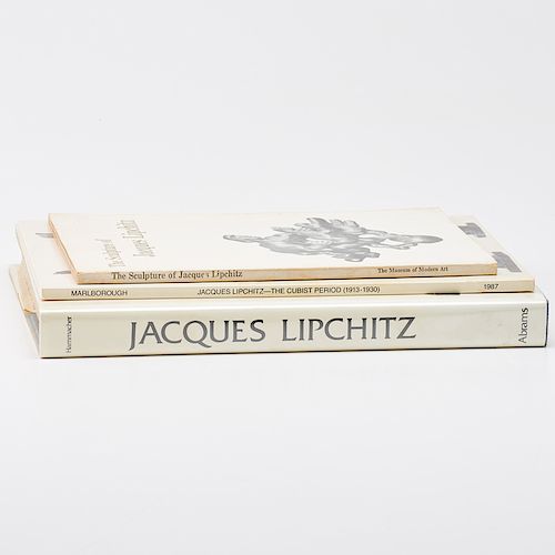 FINE ART BOOKS: JACQUES LIPCHITZ