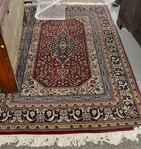 Oriental throw rug 4'6'' x 7'