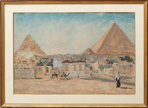 Edna Clarke Hall (1879-1979): The Pyramids