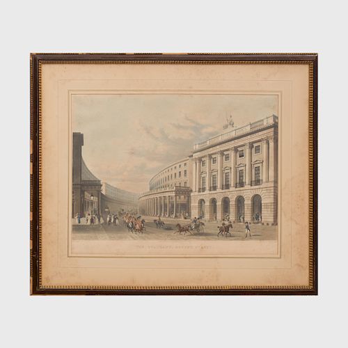 After Thomas Hosmer Shepherd (1793-1864): The Quadrant, Regent Street