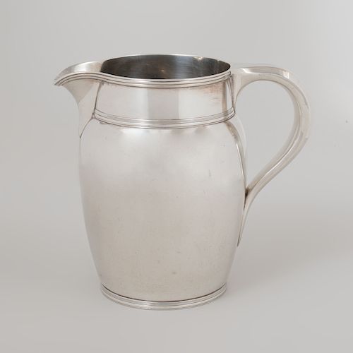 Tiffany Silver Water Pitcher