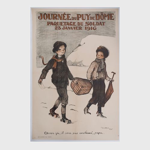 Francisque Poulbot (1879-1946): Journée du Puy de Dome