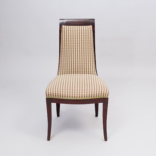 Art Deco Style Mahogany Side Chair