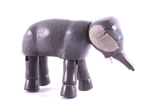 Schoenhut Humpty Dumpty Circus Elephant 1903-1935