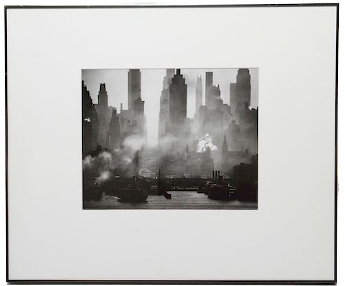 Andreas Feininger "42nd St - Weehawken" Photograph