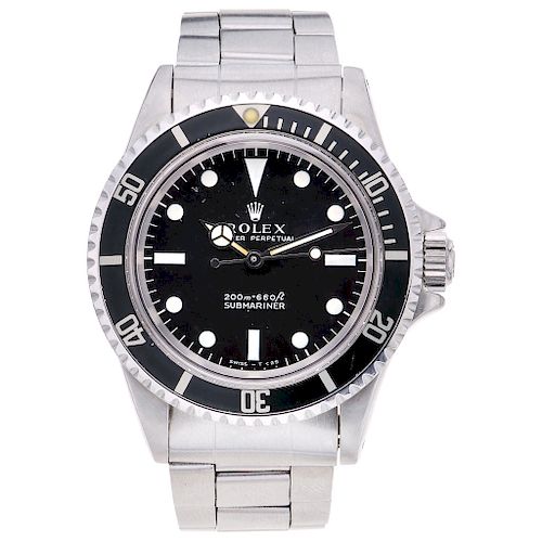 ROLEX OYSTER PERPETUAL SUBMARINER REF. 5513, CA. 1968 - 1969 wristwatch.