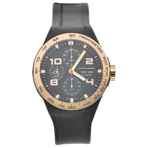 PORSCHE DESIGN FLAT SIX REF. P6340 wristwatch.