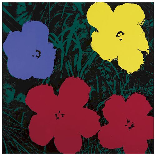 ANDY WARHOL,  II.73: Flowers.