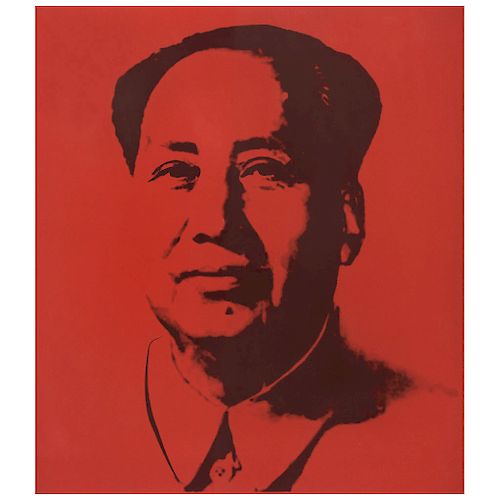 ANDY WARHOL, Mao-Red.