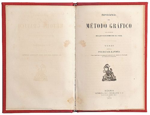 Lavista, Rafael. Importancia del Método Gráfico para el estudio de las funciones de la vida. México: 1870.