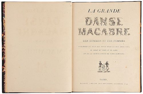 Le Grande Danse Macabre des Hommes et des Femmes. Paris: Baillieu Libraire [1862].