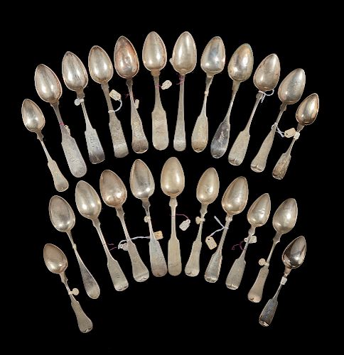 Assorted Coin Silver Spoons