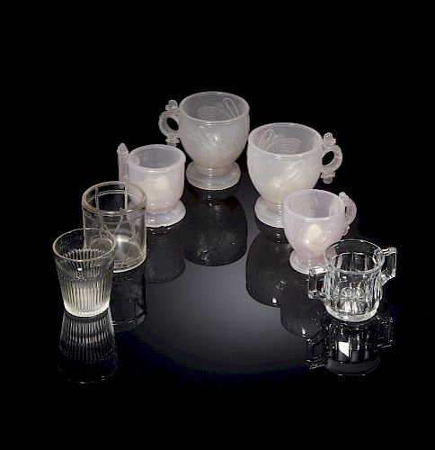 Clam Broth  Glass Mugs