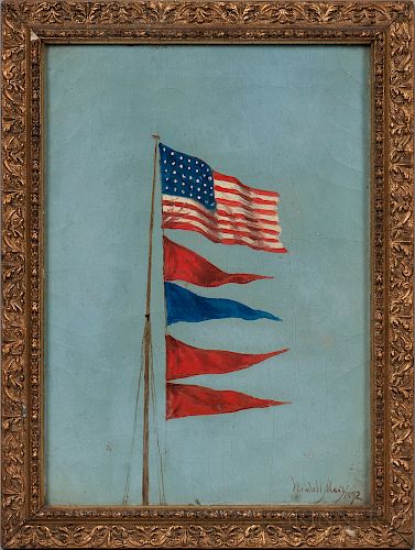 Wendell Macy (Massachusetts, 1845-1913)  Signal Flags