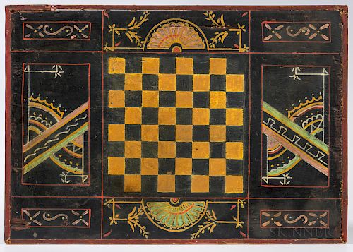 Painted Victorian Checkerboard