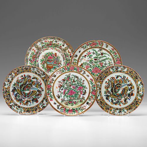 Chinese Export Porcelain Plates