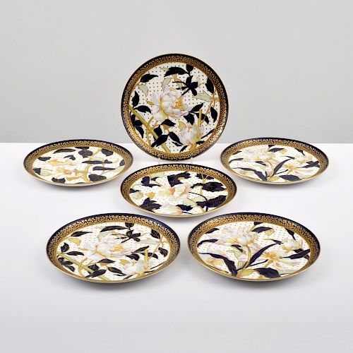 Brownfield's China for Tiffany & Co. Plates, Set of 6