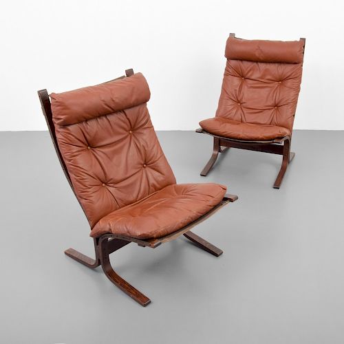 Pair of Ingmar Rellings "Siesta" Chairs