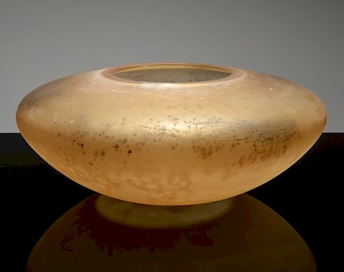 Large Cenedese "Scavo" Bowl, Murano