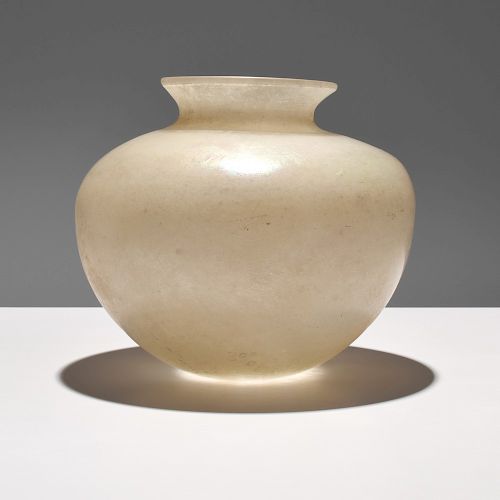 "Scavo" Vase, Attributed to Seguso, Murano