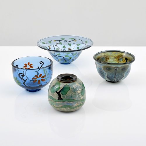 4 John Nygren Vases