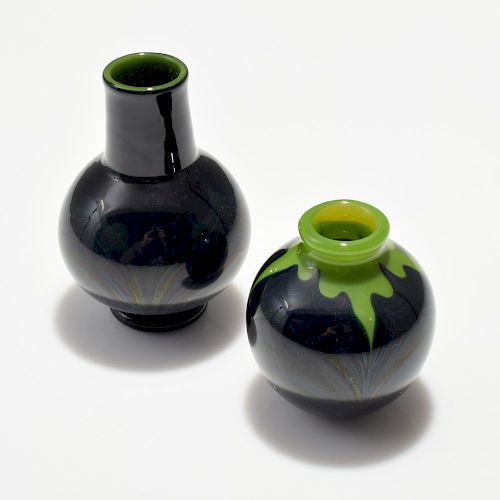 2 Mark Peiser Cabinet Vases