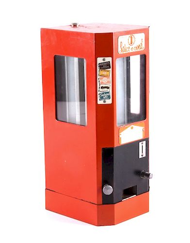 1940's Select-o-Vend 1¢ Candy Vending Machine