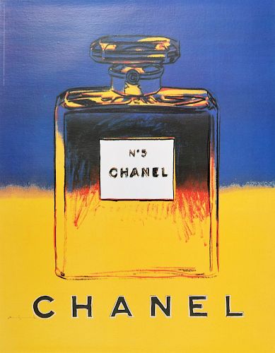 Andy Warhol (After) "Chanel" Poster