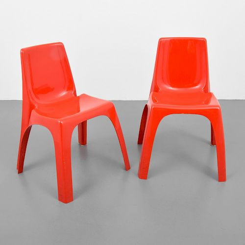 2 Castiglioni, Gaviraghi & Lanza "4850" Chairs