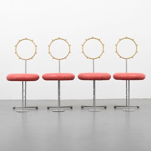 Set of 4 Luigi Serafini "Chaise La Santa" Chairs