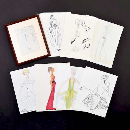 8 Michaele Vollbracht Fashion Drawings