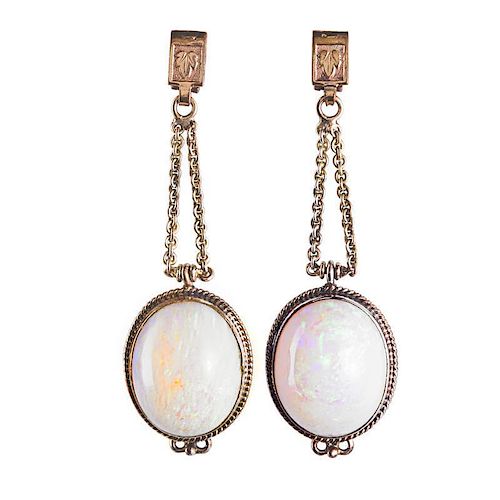 OPAL 14K YELLOW GOLD SUITE