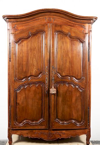 Louis XV Style French Two Door Armoire