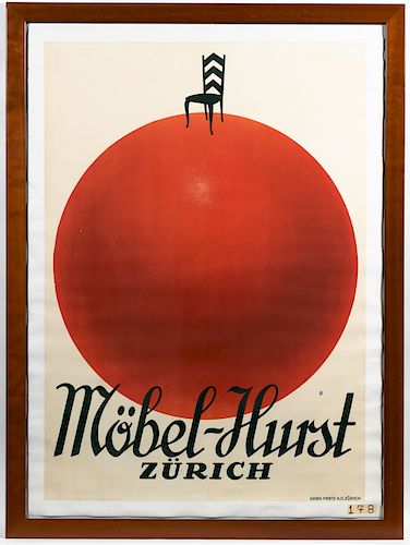 After Otto Baumberger "Möbel-Hurst-Zürich", 1924