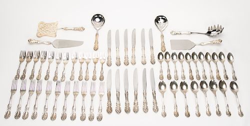 60 Pieces Sterling Flatware, "Francis I" Pattern