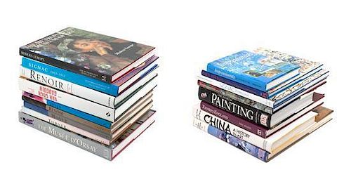 A Group of Books Pertaining to Art 17 volumes.