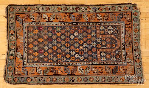 Kazak prayer rug, early 20th c.