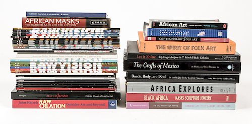 Book Collection: Outsider, Folk Art, African Arts, Raw Vision