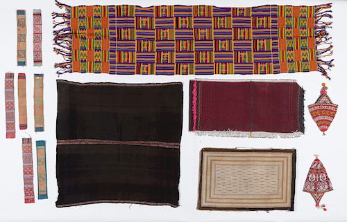 Collector's Lot of Ethnographic Textiles