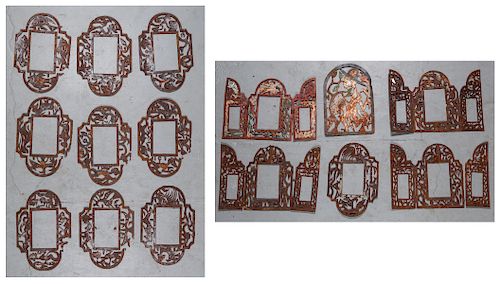 Cache of 15 Haitian Metal Cut Outs, 20th C.