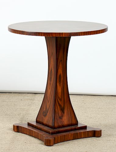 Modern Biedermeir Style Rosewood Table