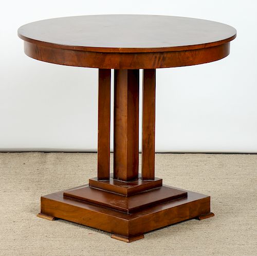 Modern Geometricos Pedestal Table